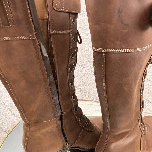 Red Wing Shoes Woman’s Leather zip up boots - Picture 8 of 9